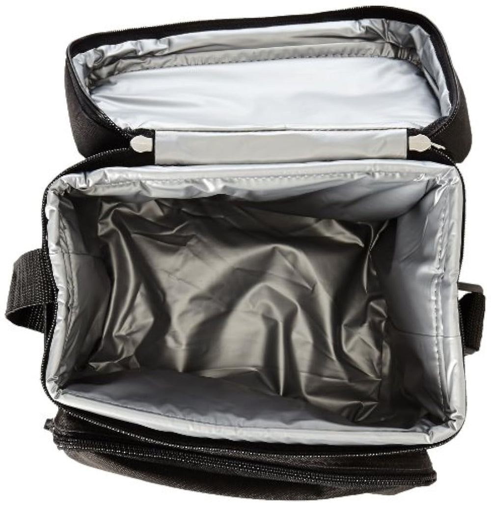 Everest Cooler Bolsa para el almuerzo, color Negro