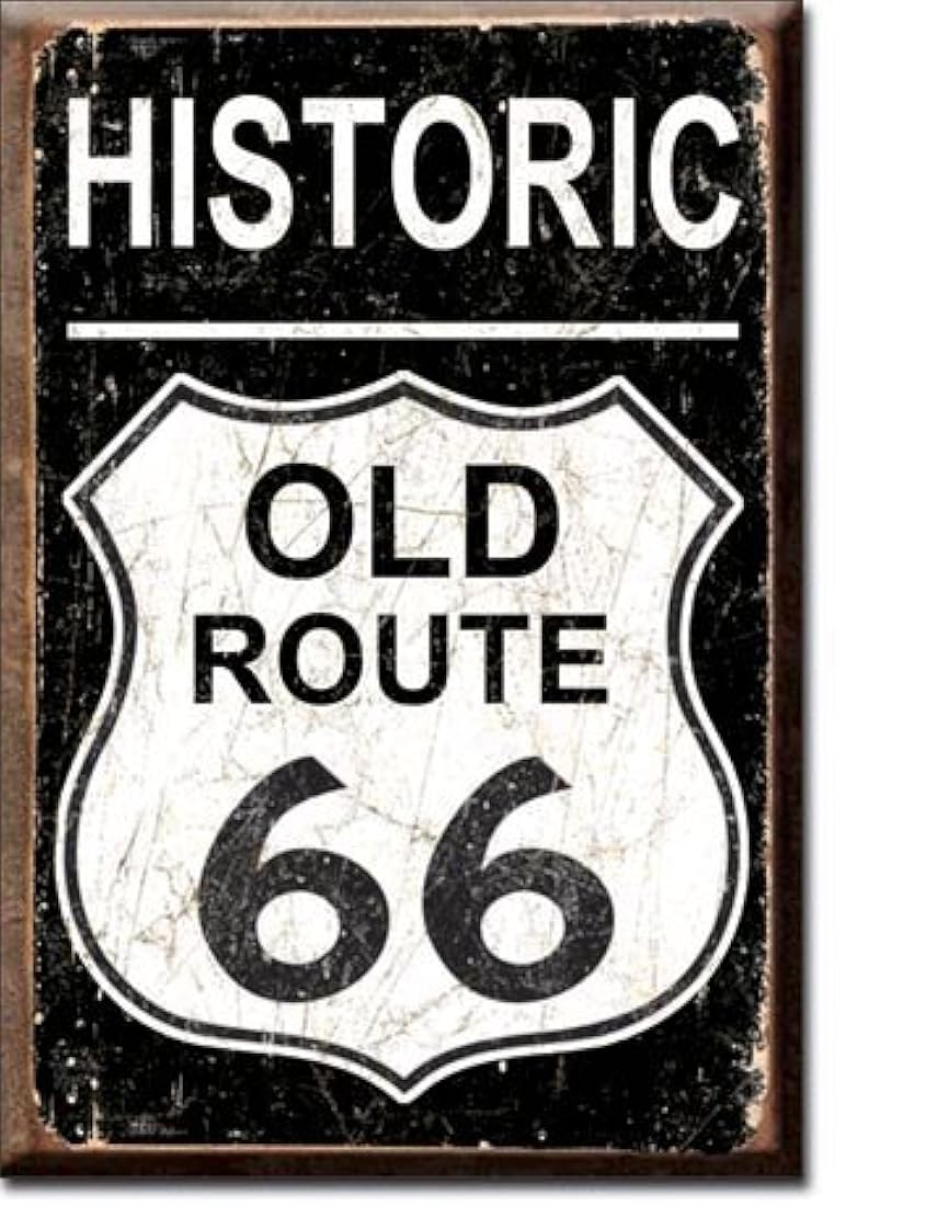 Imán para nevera Desperate Enterprises Historic Old Route