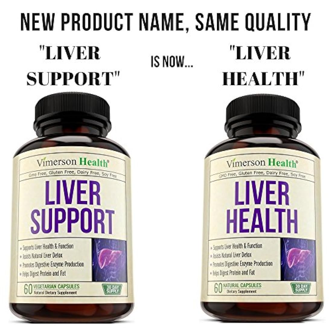 Suplemento de limpieza del hígado y desintoxicación.