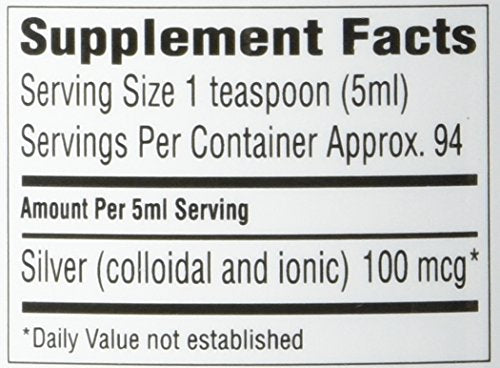 Nature’s Sunshine Silver Shield con Aqua Sol (20 ppm)