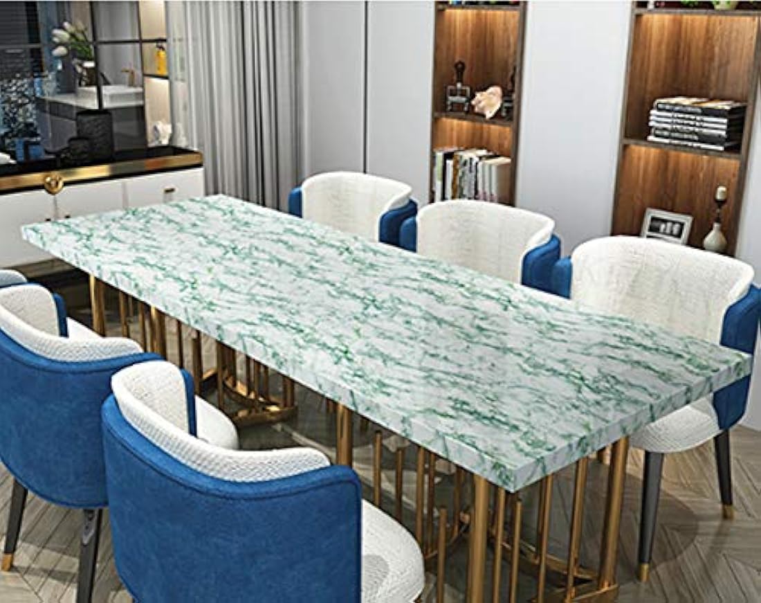 Papel pintado de mármol brillante para encimera