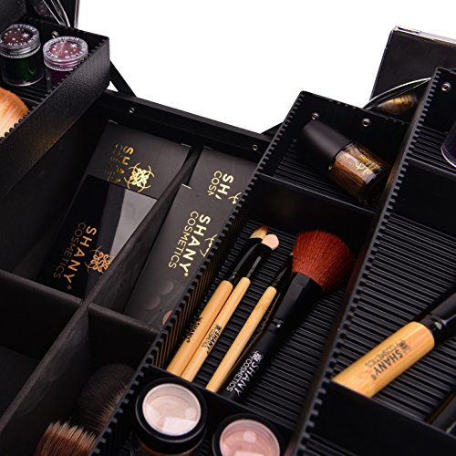 Estuche de tren de maquillaje con correa para el hombro