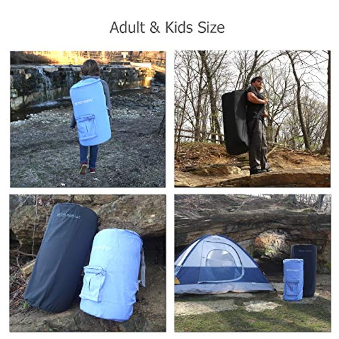 colchón de espuma viscoelástica para suelo y camping