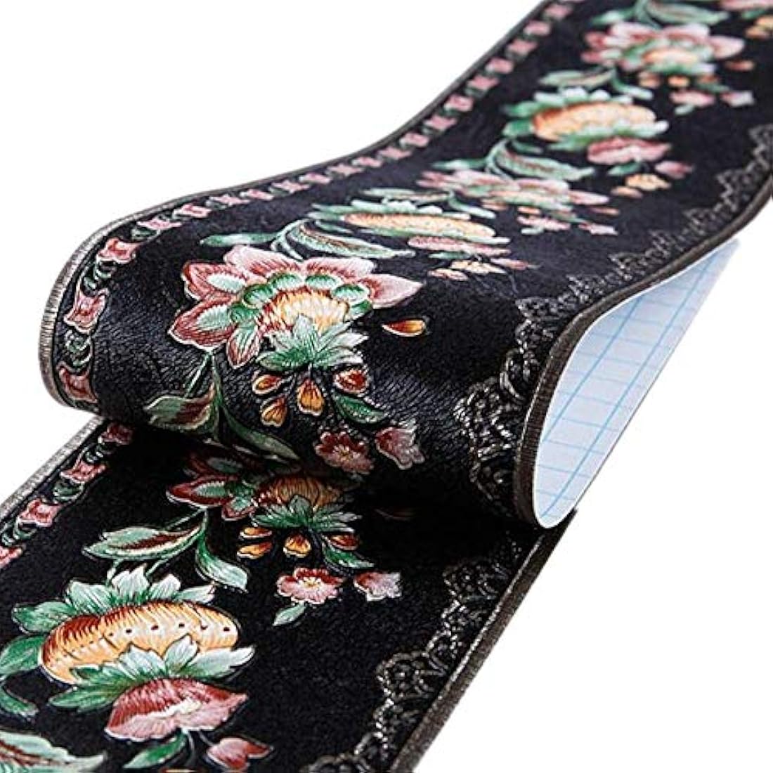 papel pintado 4.33x2.48x2.28 pulgadas color Negro