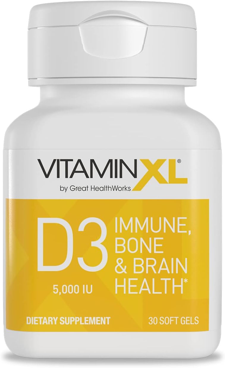 Suplemento OmegaXL Vitamina D3 5000 IU - 30 Softgels