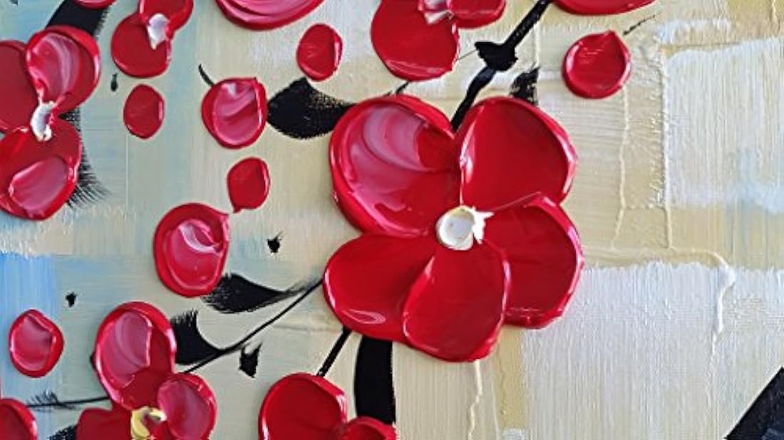 óleo pintadas a mano, estiradas y enmarcadas, lienzo moderno