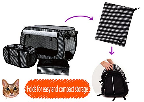 Caja de arena para gatos portátil