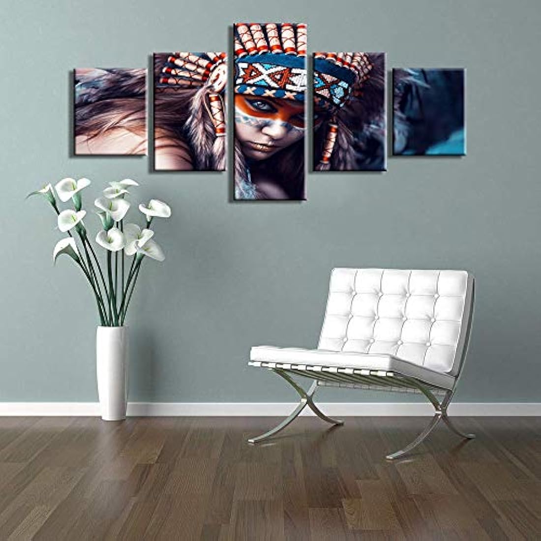 lienzo de pared indio para decoración del hogar