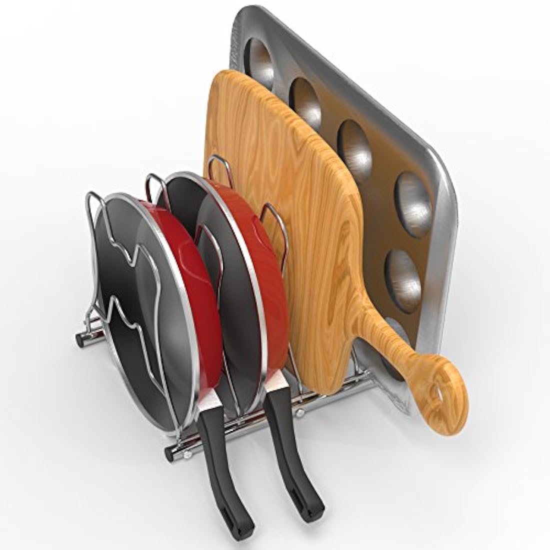 Simple Houseware Soporte organizador para armario de cocina