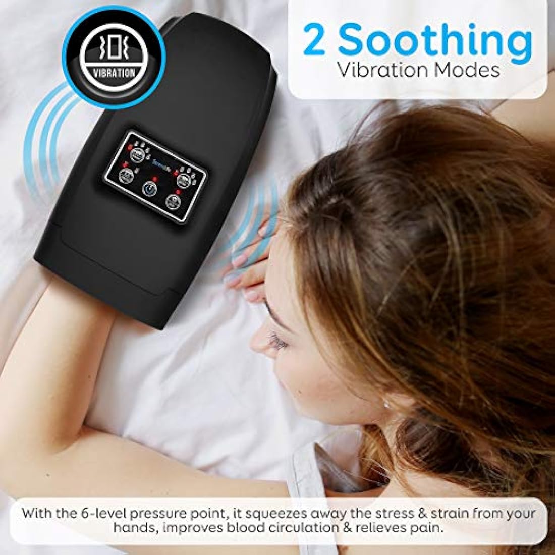 Masajeador de manos terapéutico SERENELIFE SLHNDMSG85