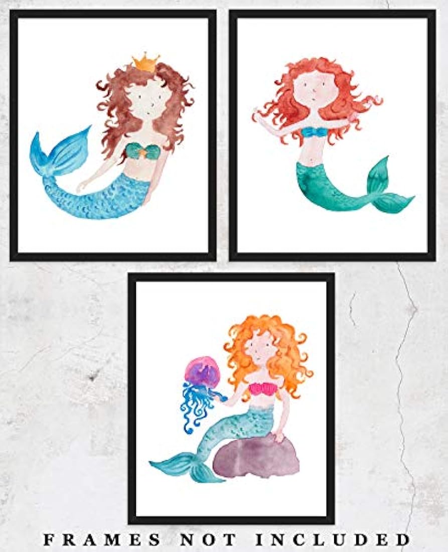 Láminas artísticas de decoración de pared de guardería 8x10