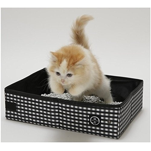 Caja de arena para gatos portátil
