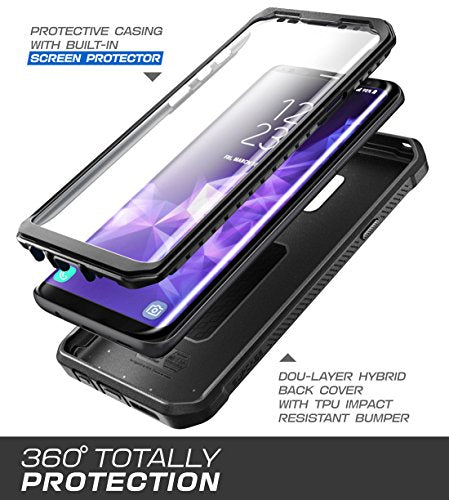 Funda para Samsung Galaxy S9, resistente, de cuerpo completo