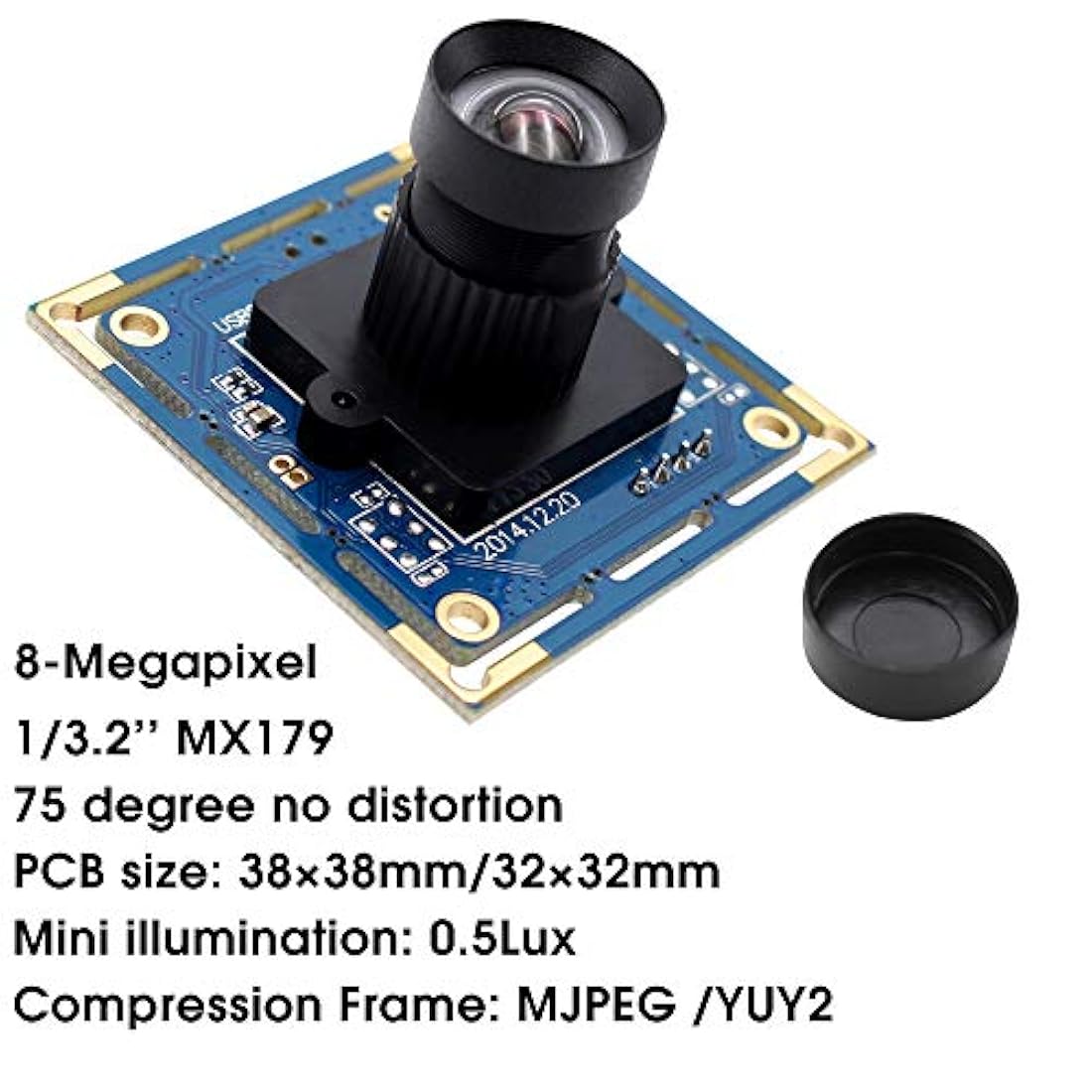 Cámara web USB- Android Mini cámaras web de 8 megapíxeles