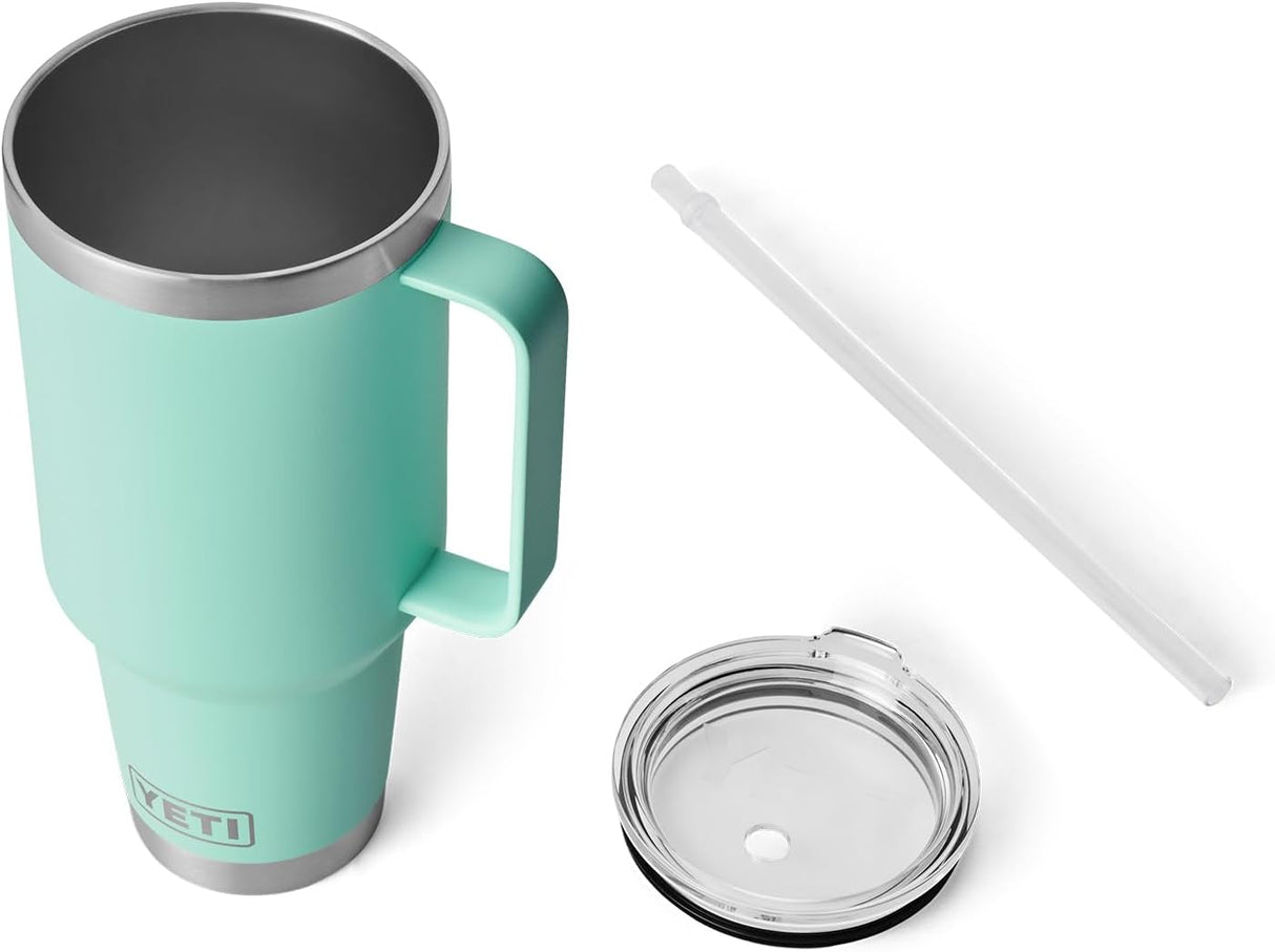 Taza YETI Rambler con Asa y Tapa con Popote Acero Inoxidable