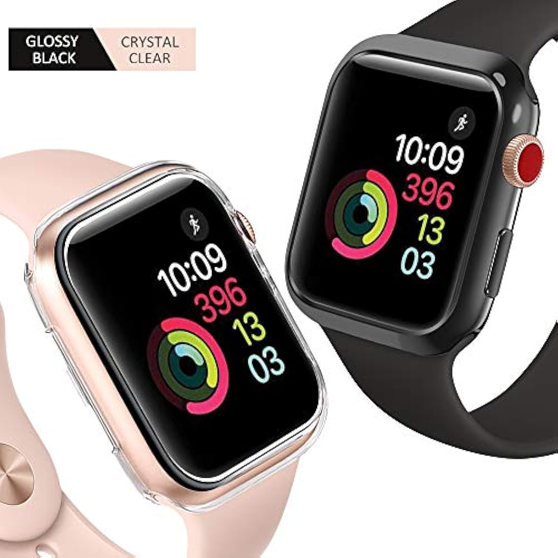 Funda para Apple Watch (1.654 in, 1.496 in, 2 unidades)