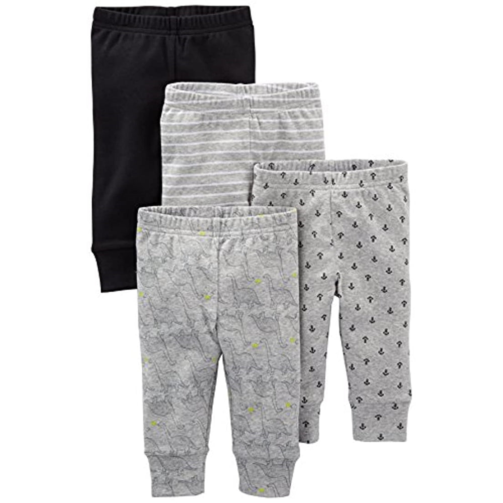 Pantalones para bebés paquete de 4 3-6 meses