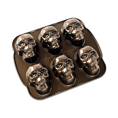 Molde nórdico de calavera embrujada