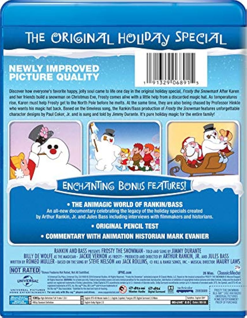 Frosty the Snowman Blu-ray