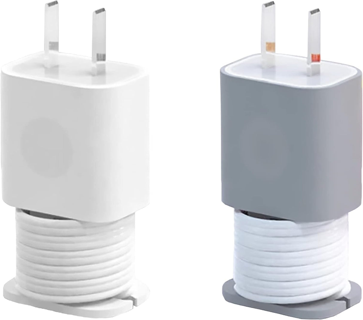 Cargadores Paquete de 2 protectores de cargador de silicona