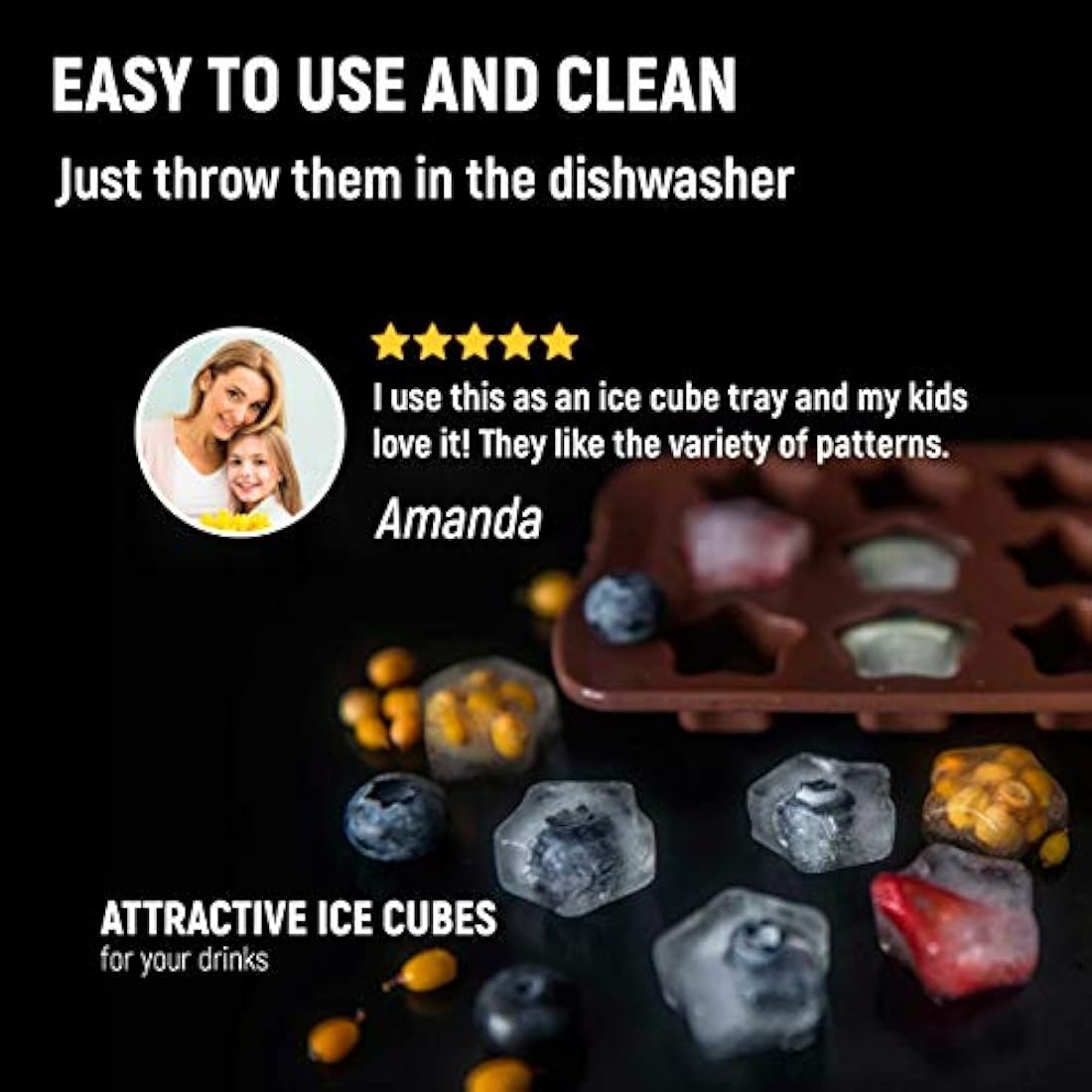 Moldes de silicona para chocolate