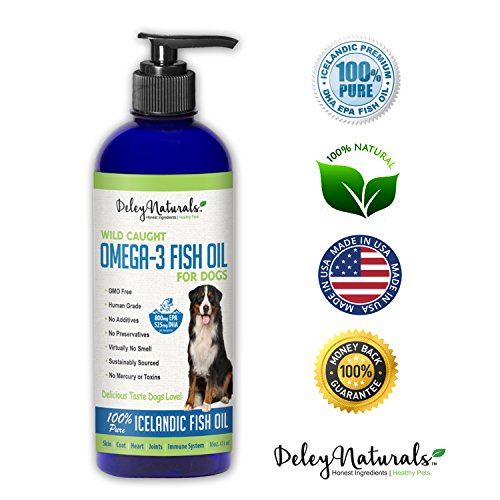 Aceite de pescado Omega 3 salvaje para perros
