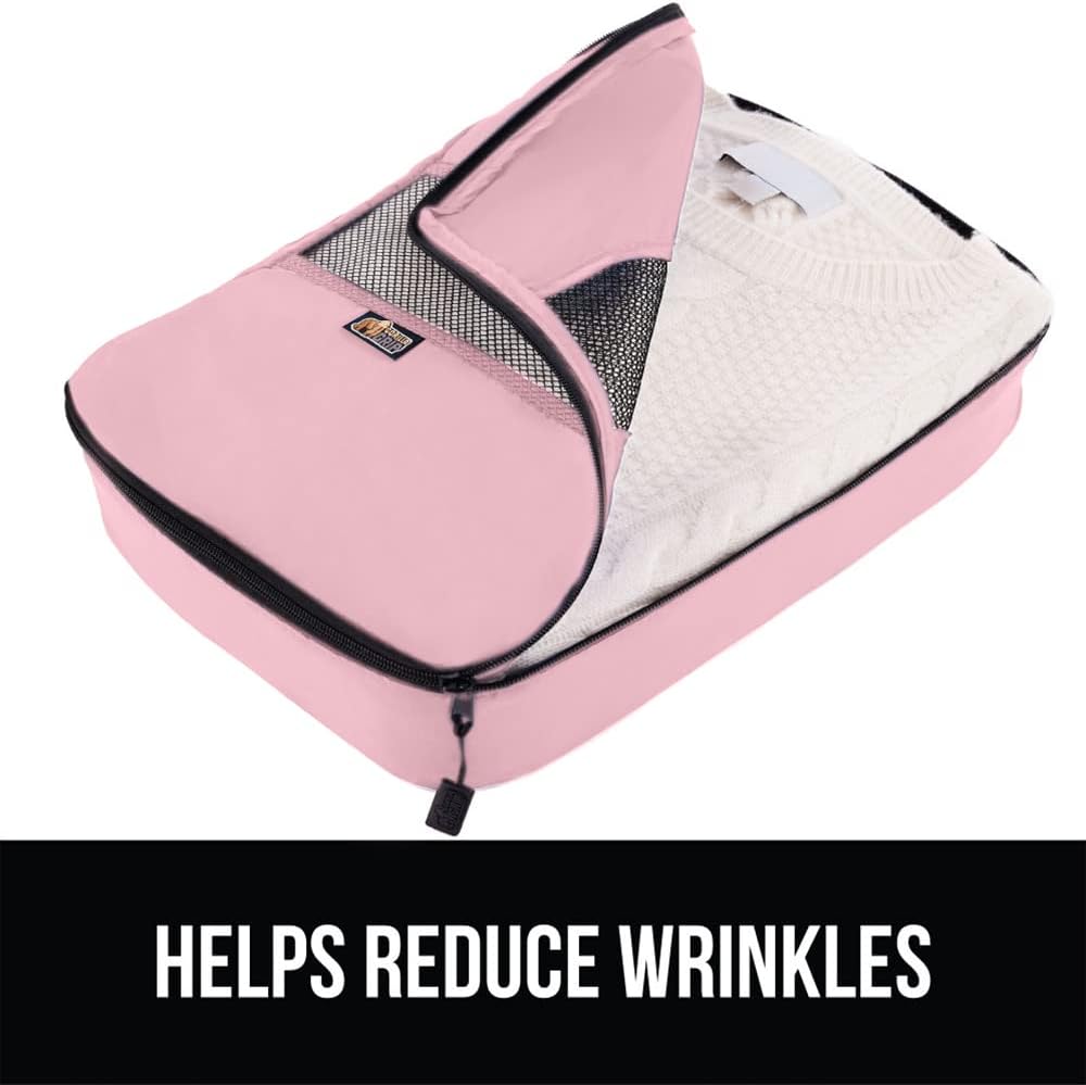 Cubos de embalaje, organizadores transpirables para viaje