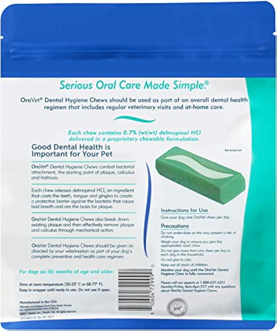 Masticables para higiene dental