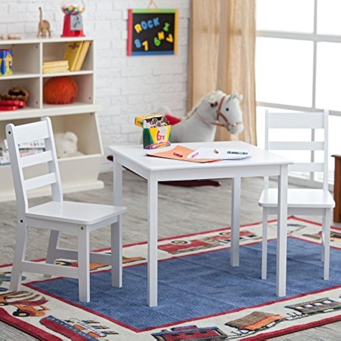 Mesa y silla para niños