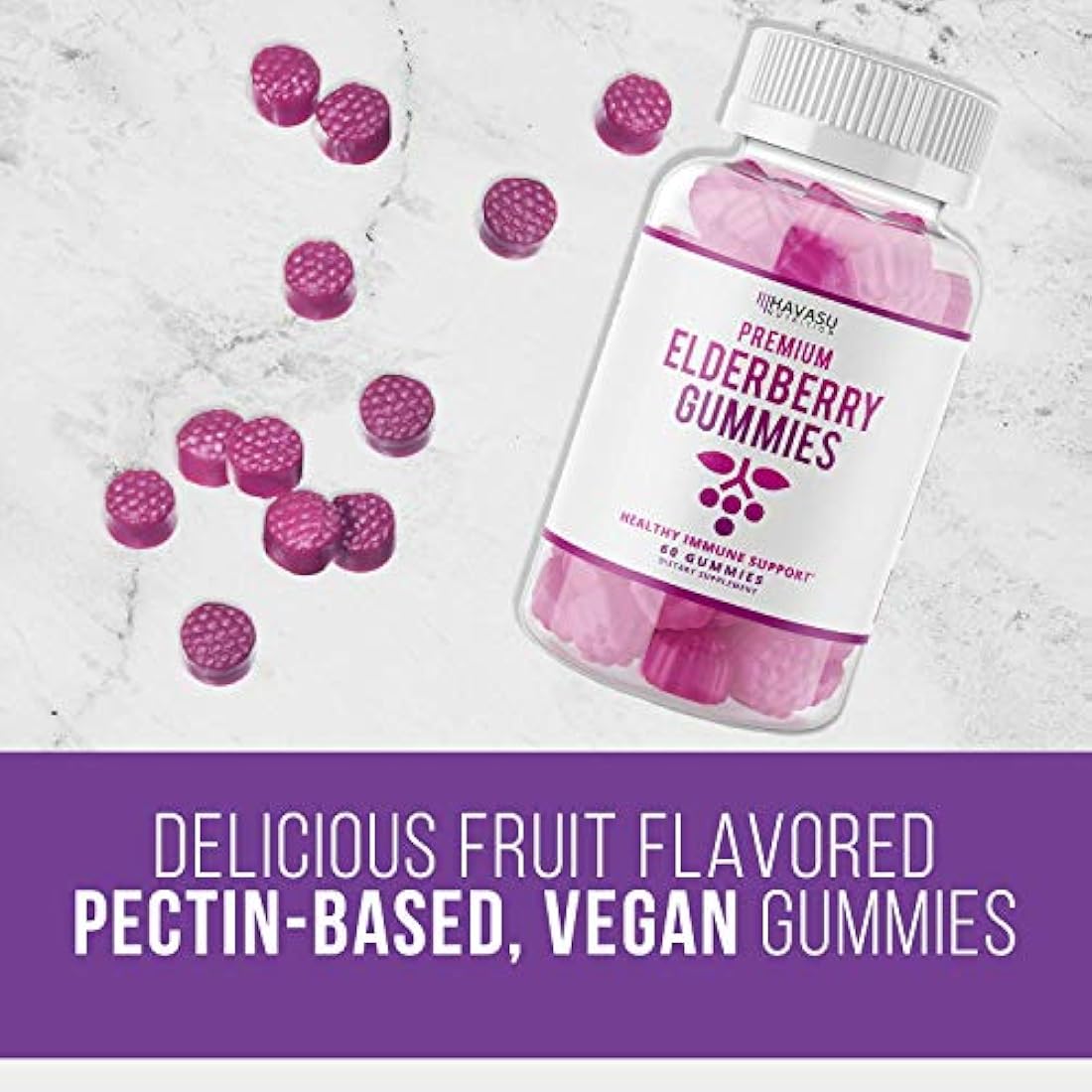 HAVASU NUTRITION - GOMAS DE ELDERBERRY