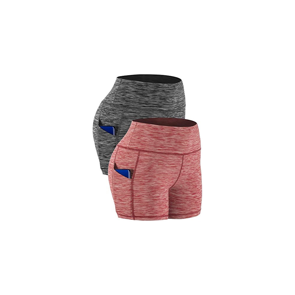 Shorts cortos deportivos de cintura alta talla XXL