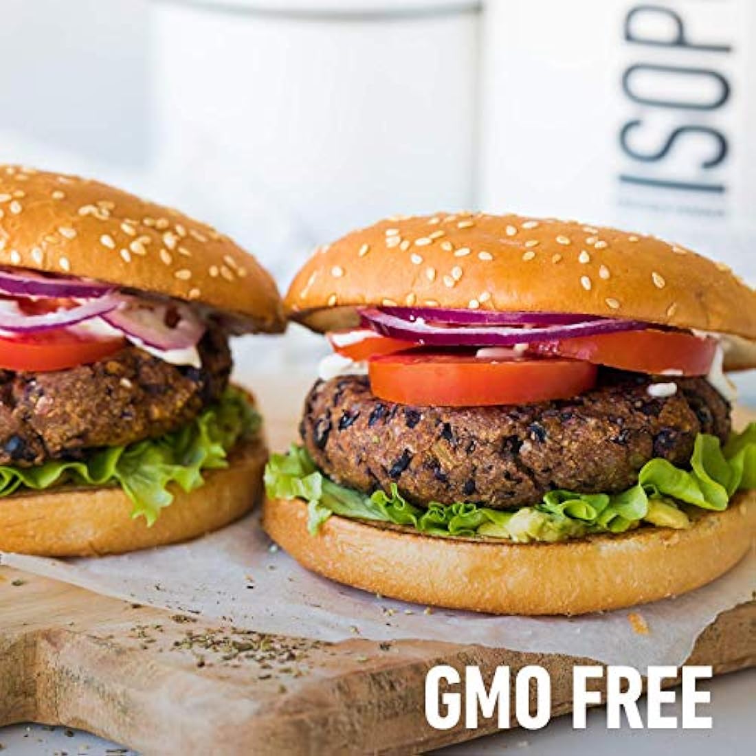 Proteína vegana de base vegetal de Isopure - orgánico