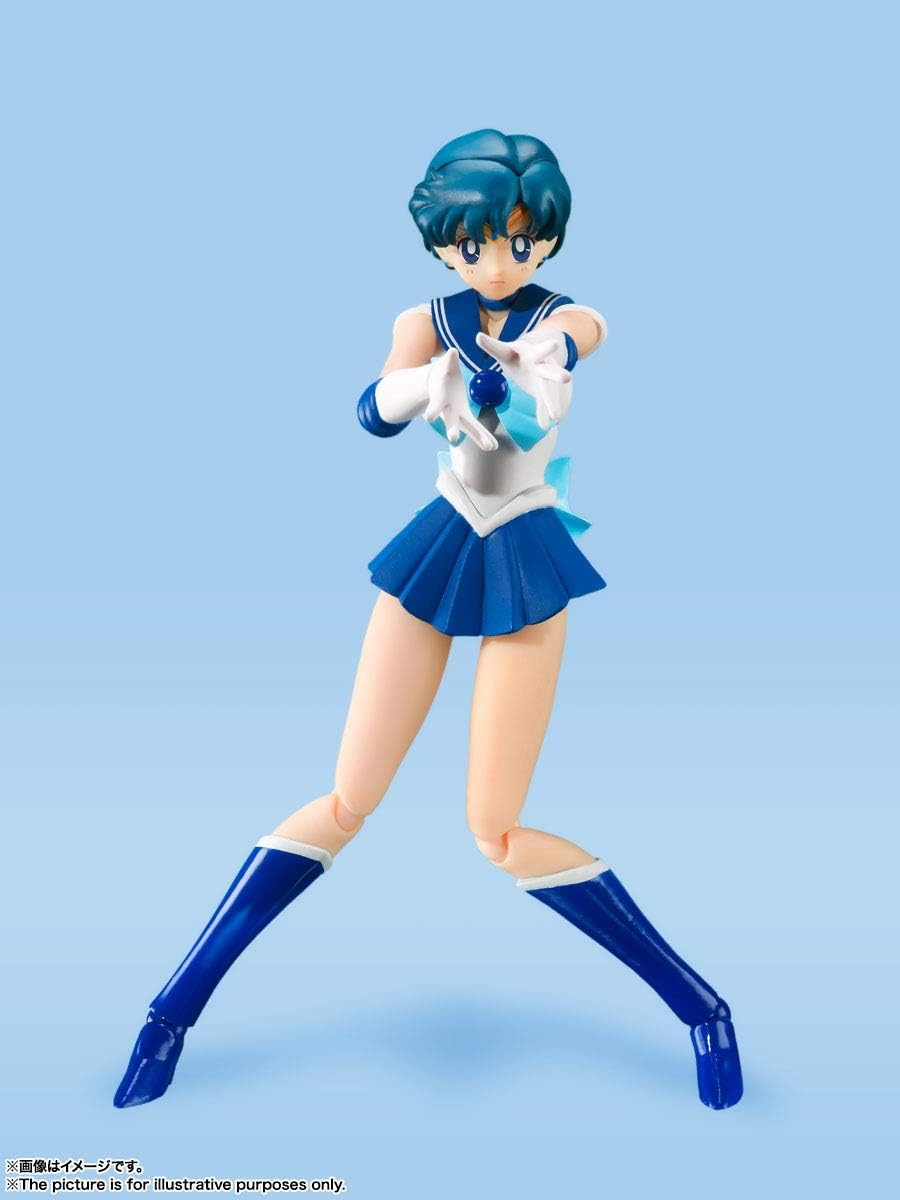Figura de acción Sailor Mercury - Edición Animación - S.H.Figuarts