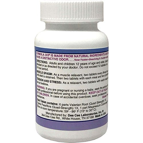 250 Tabletas relajantes naturales de máxima resistencia