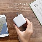 Cargador de pared de viaje de dos puertos 24 W USB