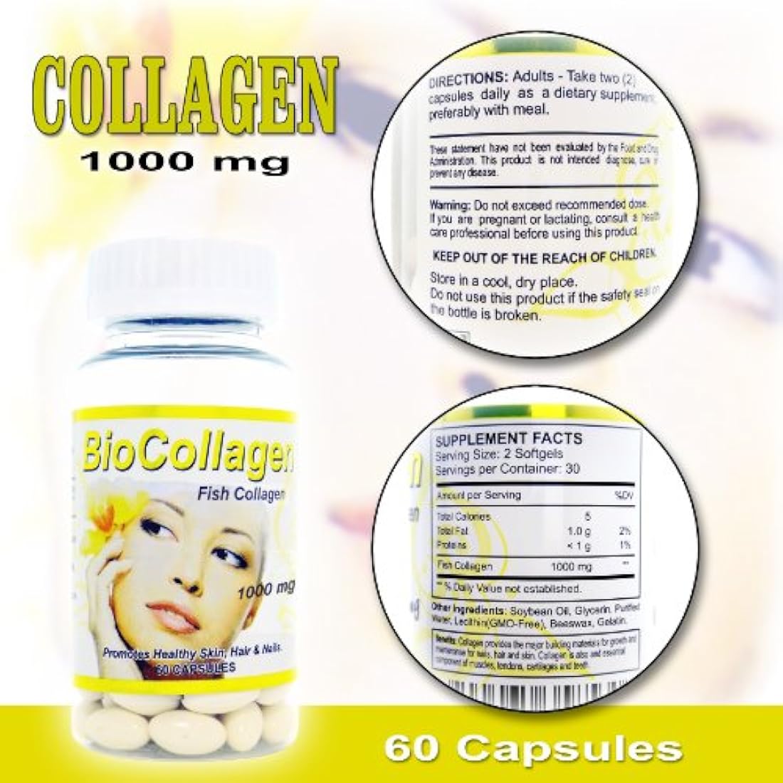 Colágeno hidrolizado Anti-Edad Bio con Vitamina C Colageno rejuvenecedor piel pelo uñas huesos articulaciones
