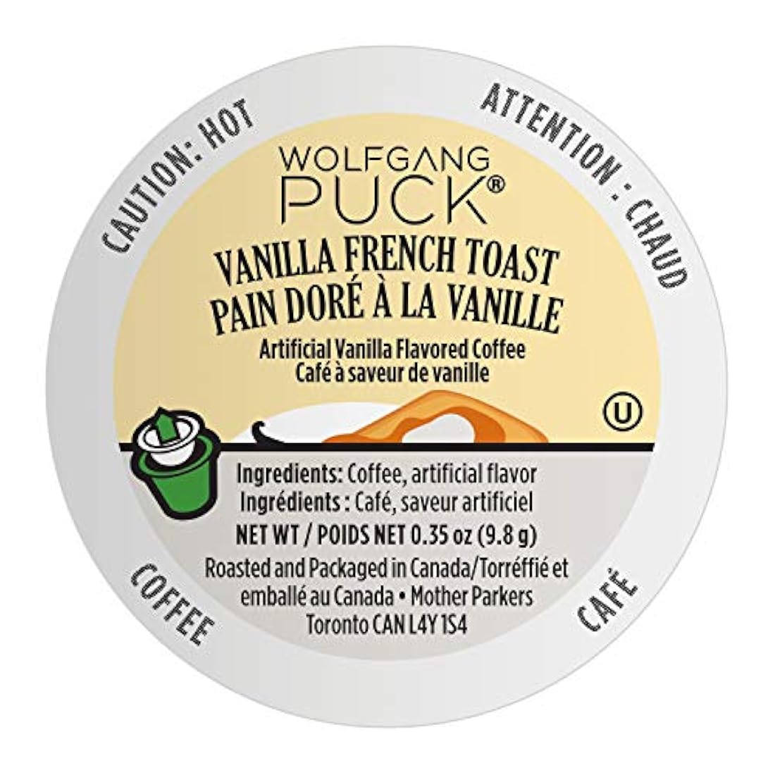 Café en porciones individuales Wolfgang Puck