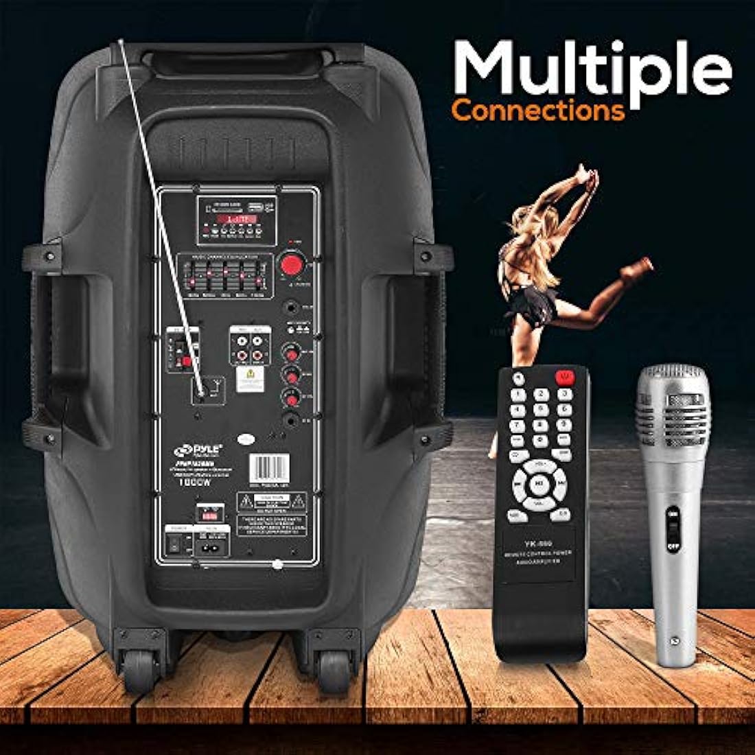 Parlante inalambrico Bluetooth altavoces 1000w