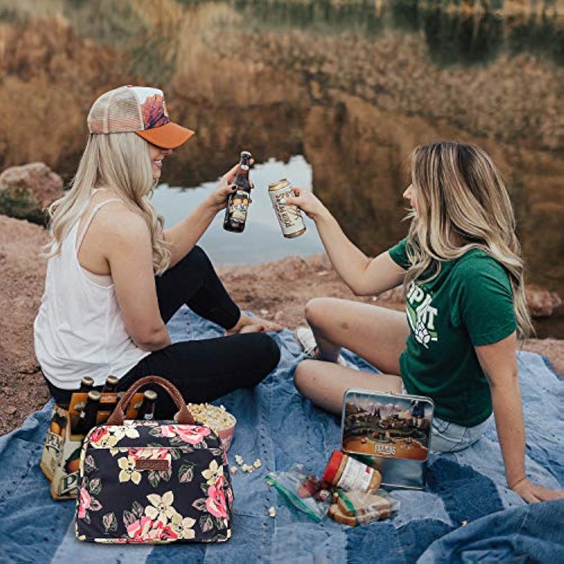 Bolsa de almuerzo térmica para mujer