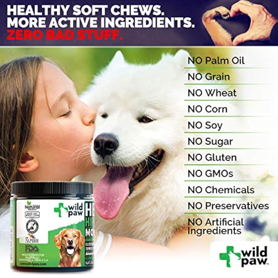 Suplemento orgánico de cáñamo para caderas y articulaciones