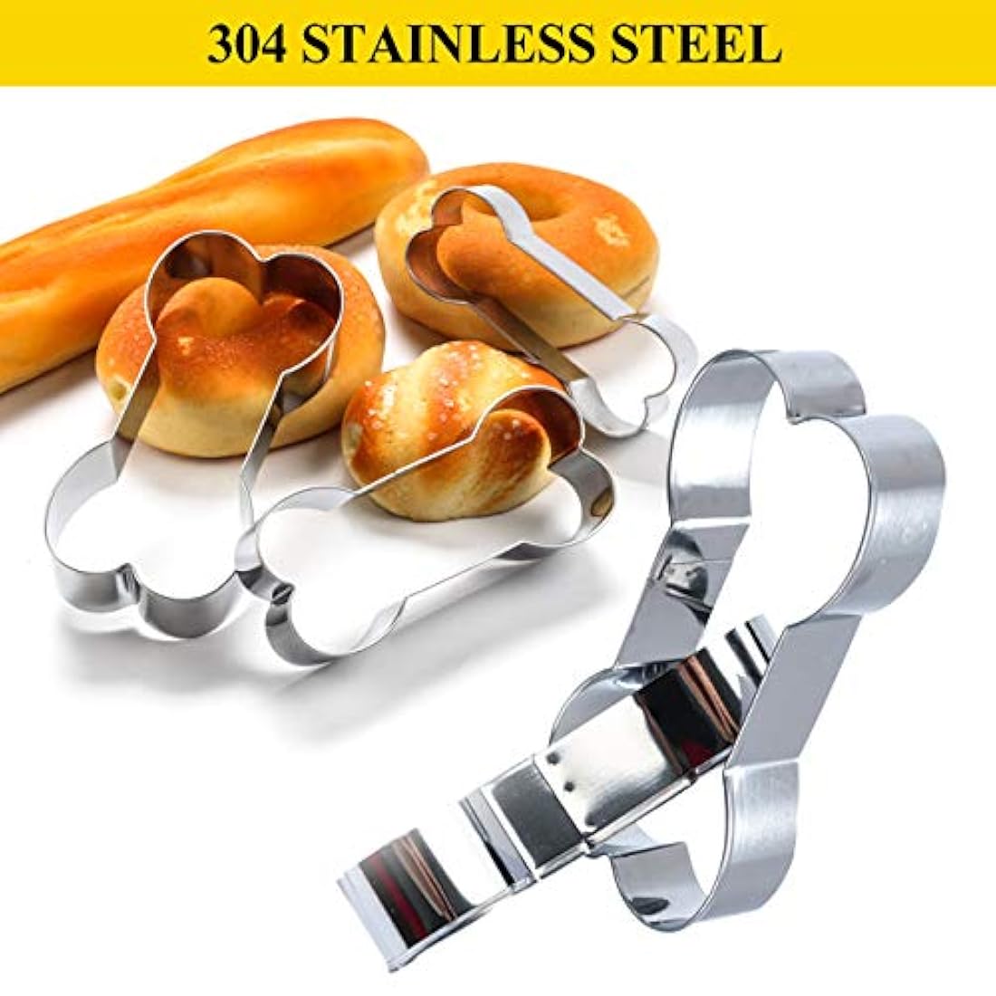 Moldes, Juego de 6 moldes de silicona de grado alimenticio