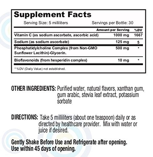 Fórmula optimizada de la vitamina C