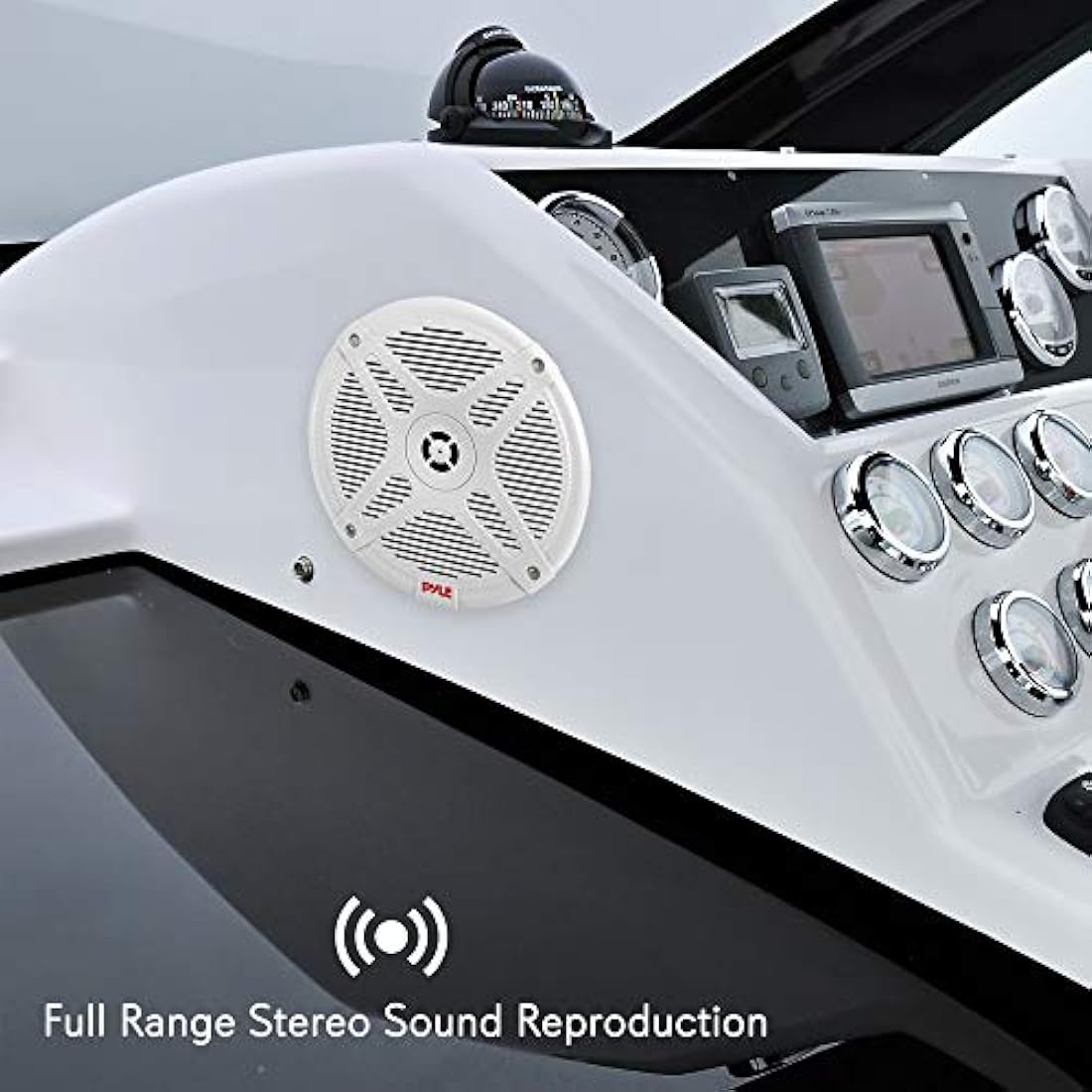 Parlantes Altavoces marítimos PYLE PLMRF65MW