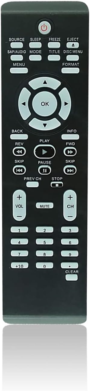 Control Remoto Universal Magnavox para TV DVD Combo 19MD301B