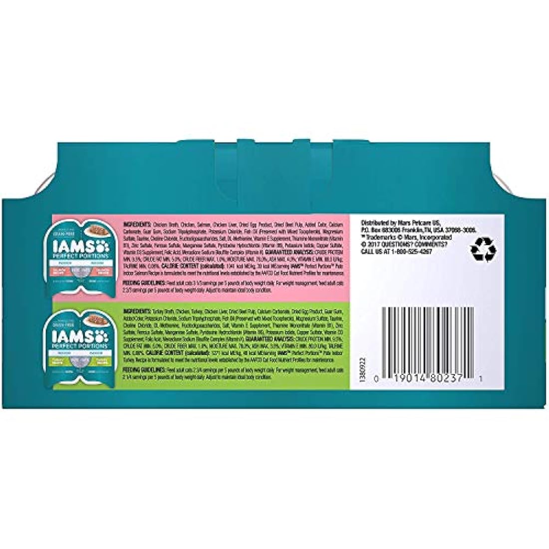 Iams Perfect Portions - Paquete de variedades para gatos