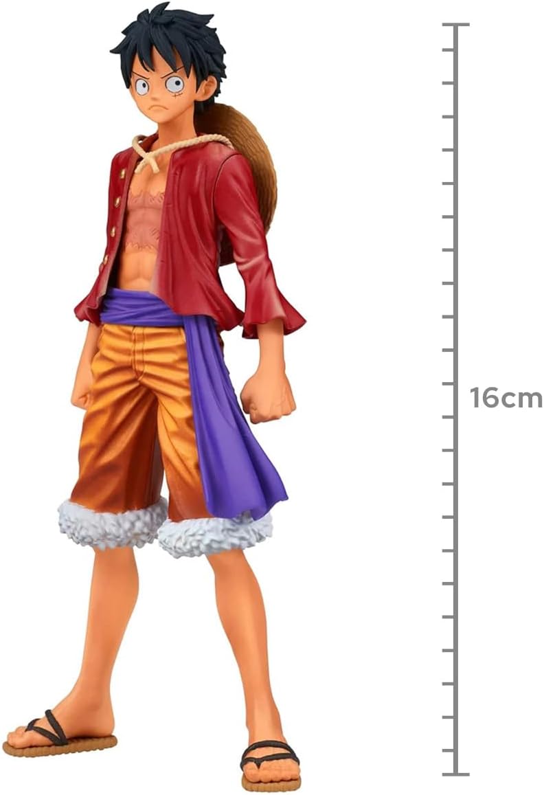 Figura Wanokuni de Monkey D. Luffy - Banpresto DXF The Grandline