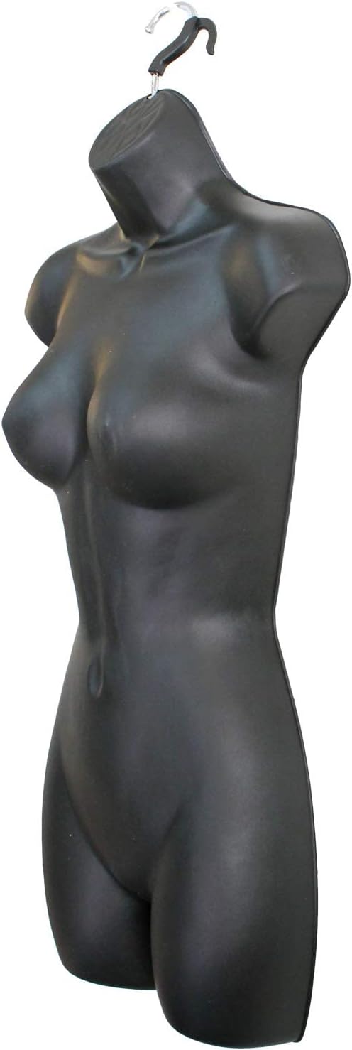 Maniquí femenino DisplayTown, torso largo S-M, con gancho