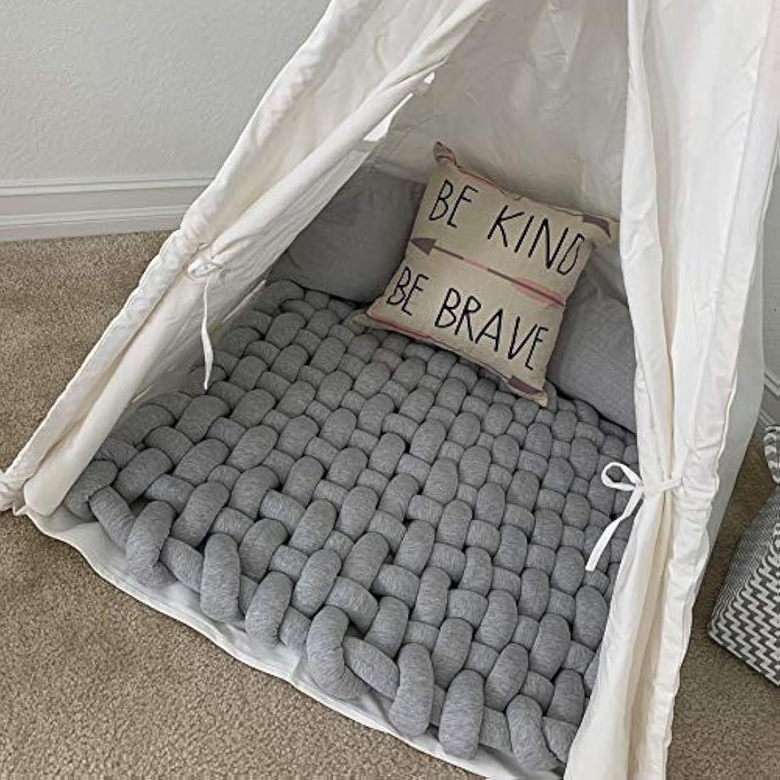 Tapete de felpa decorativo