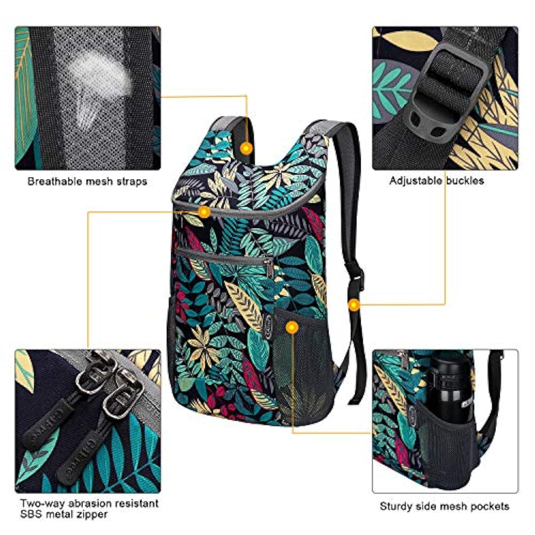 Mochila de hombro plegable