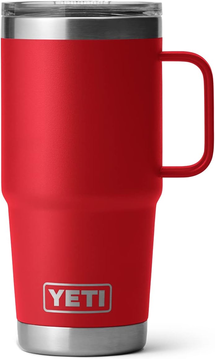 Taza de Viaje YETI Rambler 20 oz, Acero Inoxidable, Aislada